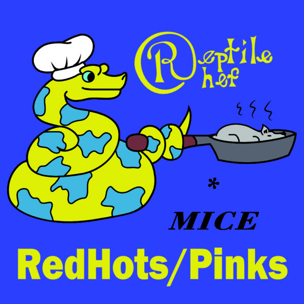 Red hots/Pinks $0.40 each (Pack of 20 Mice)